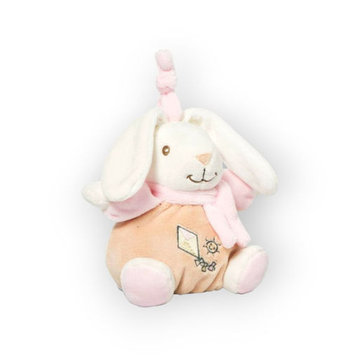 Picture of BABY RABBIT MUSICAL 15CM PINK